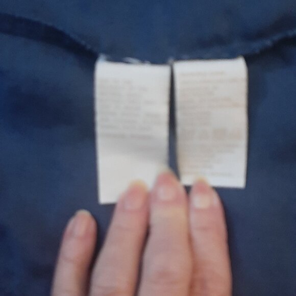 Tommy Hilfiger 100% Linen Denim Button Down Shirt - Picture 8 of 8